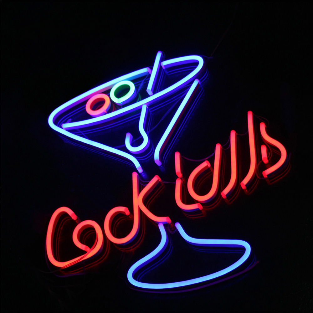 LED Neon Cocktails Sign