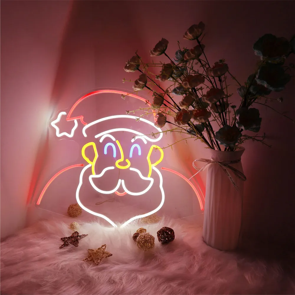 Santa Claus Neon Sign