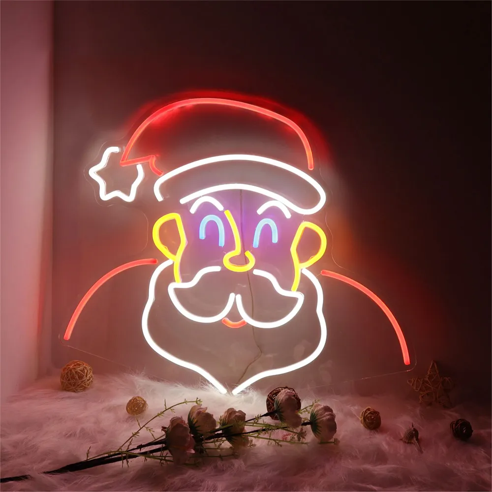 Santa Claus Neon Sign