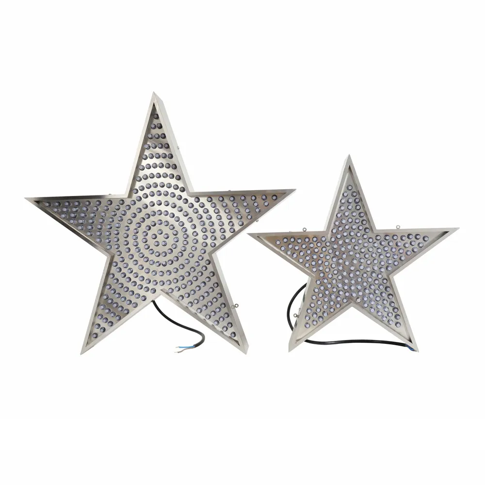 Star Marquee Light, Metal Letters With Lights